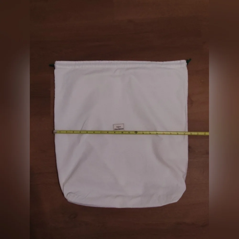 BEIRN for YOANA BARASCHI Large Ivory Natural Cotton Dust Bag 22